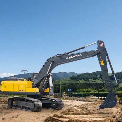 Robust HW220 Heavy Duty Excavator 21.2T Working Weight Cummins 6BTAA5.9 Engine